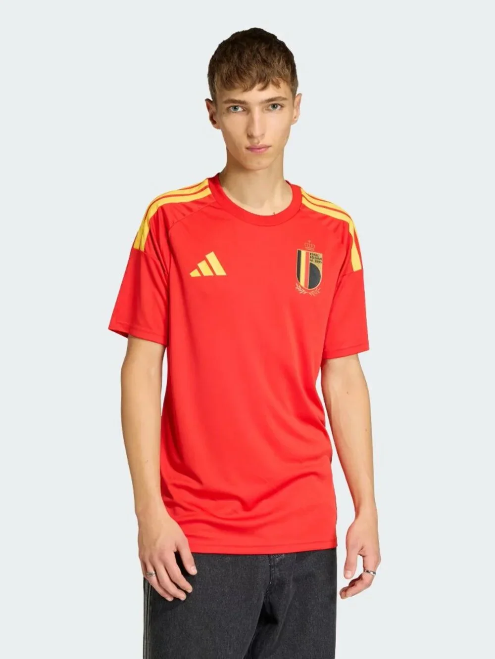 Adidas Belgium 2026 Word Cup Home Fan Jersey - NEW W/ TAGS